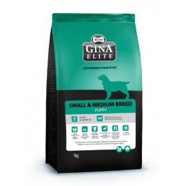 Gina Elite Small & Medium Breed Puppy-Полнорационный корм категории холистик для щенков, беременных и кормящих сук мелких и средних пород